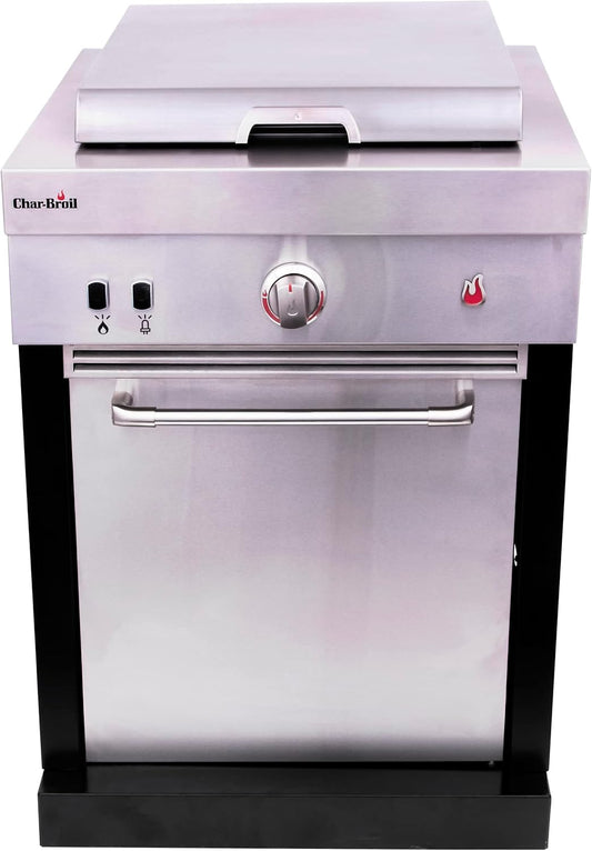 Medallion Series Modular Outdoor Kitchen Gas Griddle, Stainless Steel - 463246318